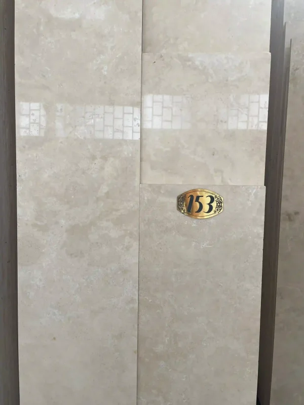 سنگ تراورتن سفید کد 153
