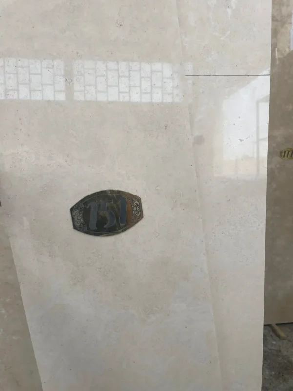 سنگ تراورتن دره بخاری سفید سوپر